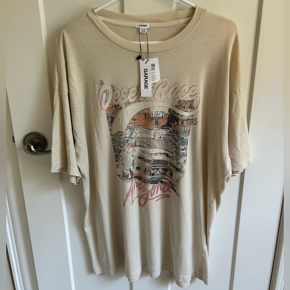NWT Garage Graphic Tee